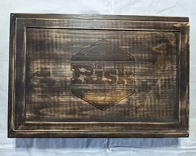 Buy Risk - Rustic Wooden Collector’s Edition Board Game - Hasbro, Complete • 66.14£