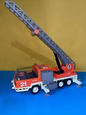 Buy Playmobil Vintage Fire Engine With Extending Ladder  See Pics • 6.99£