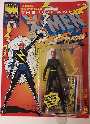 Buy Toybiz Uncanny X-Men Storm In Black Special Edition  MOC 1991 • 55£