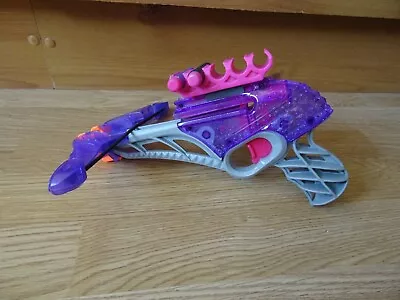 Buy NERF Purple & Grey REBELLE Missile Firing Toy Crossbow 10 Ins Long • 2.99£