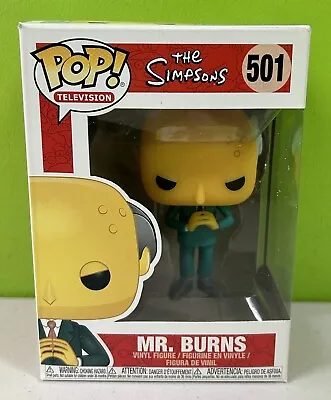 Buy ⭐️ MR BURNS 501 The Simpsons ⭐️ Funko Pop Figure ⭐️ BRAND NEW ⭐️ • 34£