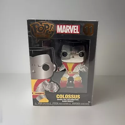 Buy Funko Pop Pin Marvel Colossus 11 Collectable Figure With Stand X-Men NEW UK • 9.99£