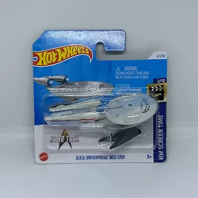 Buy Hot Wheels™ - USS Enterprise NCC-1701 Star Trek, HW Screen Time 2/10, 2024hW • 6.16£