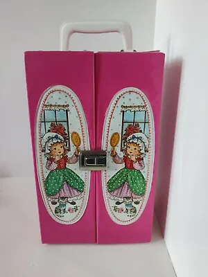 Buy Vintage Barbie Style Fashion Doll Carrying Case Wardrobe Case Dutch Flower Sindy • 25.73£
