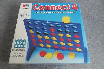 Buy Connect 4 MB Hasbro Game 1996 Edition • 8.90£