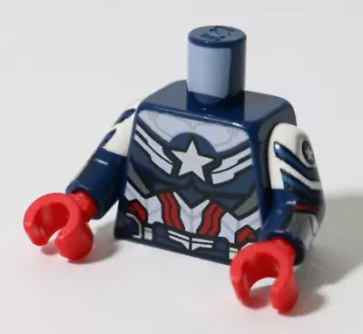 Buy LEGO Captain America Sam Wilson Minifigure Torso Part Series 71031 Marvel MCU • 6.99£