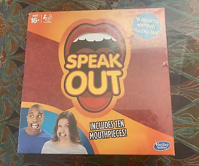Buy SEALED NEW SPEAK OUT - The Ridiculous Mouthpiece Challenge Game Hasbro Ages 16+ • 9.99£