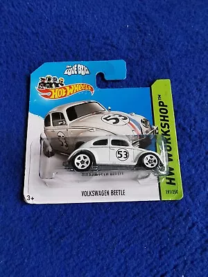 Buy Hot Wheels The Love Bug Volkswagen Beetle HW Workshop Car Short Card • 18.95£