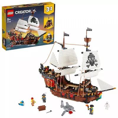 Buy LEGO® Creator 3-in-1 31109 Pirate Ship - Damaged Box • 90.04£