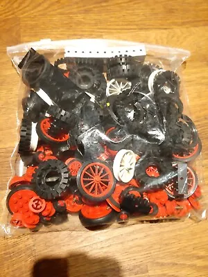 Buy Vintage 1970s Lego Various Wheels Axles Tyres & Connectors Cars Trains Vehicles  • 9.99£