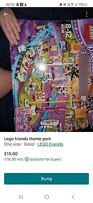 Buy LEGO FRIENDS: Amusement Park Roller Coaster (41130) • 25£