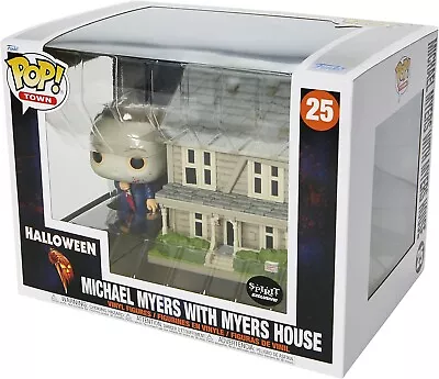 Buy Figure Diorama Michael Myers With Home Film Halloween Original FUNKO Pop Town 25 • 66.77£