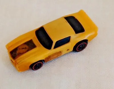 Buy Vintage 1969 Mattel Slot Car Sizzlers Yellow Camaro Red Line # 1 Hood Decal Rare • 132.60£