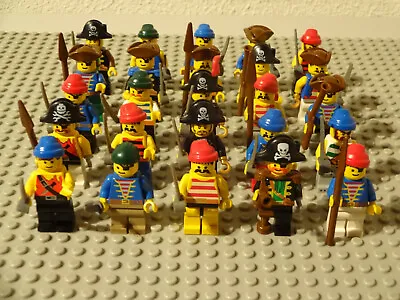 Buy (C5/1) LEGO 5 Pirate Figures With Gun And Headgear 6276 6277 6285 6286 • 26.62£