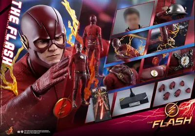 Buy In Stock Hottoys Hot Toys Tms009 - The Flash/Flash Flash 1/6 Scale Figure • 384.20£