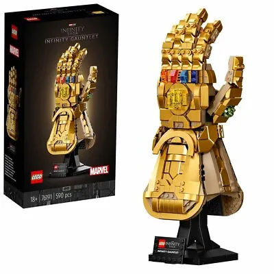 Buy LEGO Marvel 76191 Infinity Gauntlet Model For Adults Age 18+ 590pcs • 72.95£