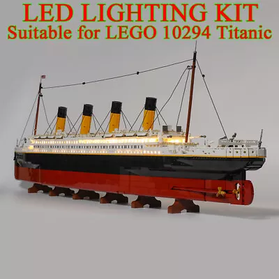 Buy LED Light Kit For Titanic - Compatible With For LEGO 10294 Set • 47.98£
