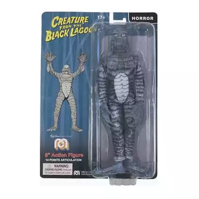 Buy Mego Creature From The Black Lagoon B&W Action Figure - 14 Point Articulation  • 16.98£