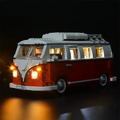 Buy Volkswagen T1 Camper Van Led Lighting Kit- Compatible With Lego 10220 - BRIKSMAX • 12.95£