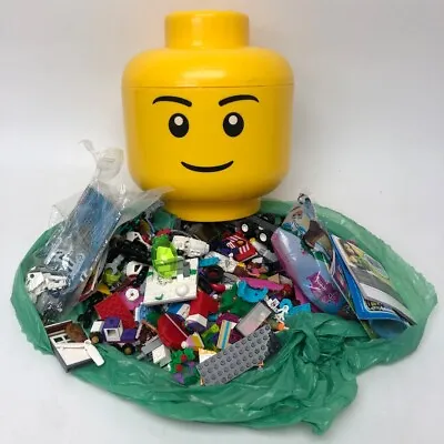 Buy Lego Assorted Loose Piece Bundle 1kg Storage Head Friends City Frozen Toys -CP • 10£