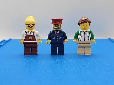 Buy Lego 3x Minifigure From 60197 Passenger Train • 10£