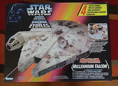 Buy Vintage Boxed Kenner Star Wars Electronic Millennium Falcon  • 30£