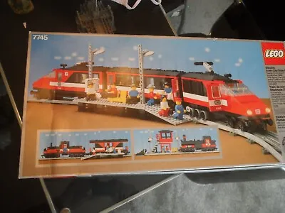 Buy Lego Set Number 7745 Express Passenger Train, With Track And Boxed. • 190£