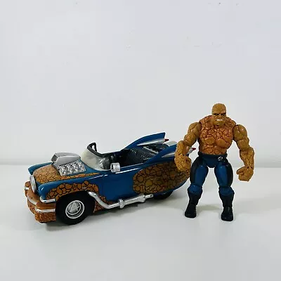 Buy Fantastic 4 Thing And Vehicle Action Figure Toy Biz 2005 Lights & Sounds • 13.45£