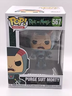Buy Rick And Morty Purge Suit Morty Funko Pop 567 • 19.99£