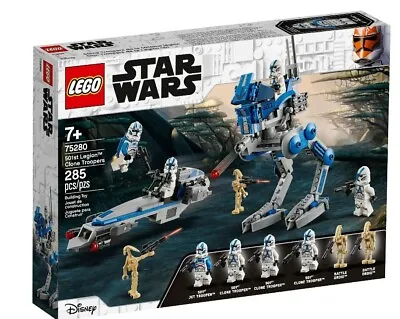 Buy LEGO Star Wars 501st Legion Clone Troopers Battle Pack 75280 Brand New In Box • 39£