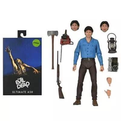 Buy The Evil Dead Ultimate Ash 40th Anniversary 7  Action Figure NECA EXCLUSIVE • 44.99£