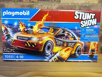 Buy Playmobil Stunt Show Crash Car - Set 70551 - New & Unopened • 17.95£