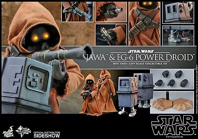 Buy Hot Toys 1/6 Scale Star Wars A New Hope Jawa & Rg-6 Power Droid Mms554 • 479.99£