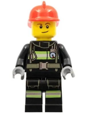 Buy New LEGO City - Fire Department - Classic Firefighter Minifig- Cty0975 • 3.08£
