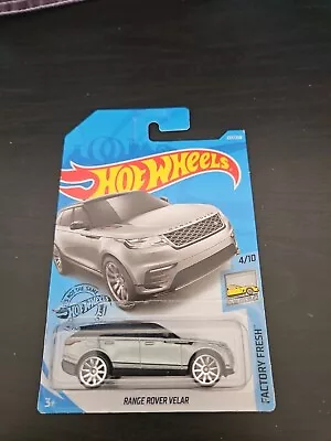 Buy 2018 Hot Wheels Range Rover Velar Silver Long Card Combined Postage • 9.50£