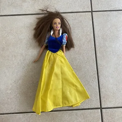 Buy Mattel Barbie 1999 SCHEEWITCH DRESS SHINY Beautiful Full Brown HAIR • 10.62£