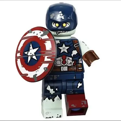 Buy | Lego Marvel Cmf Minifigure - Zombie Captain America | • 9.99£