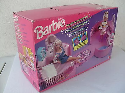 Buy Barbie Cottage Furnished Pull Pop Play House Travel Box 1995 NRFB 13198 • 302.13£