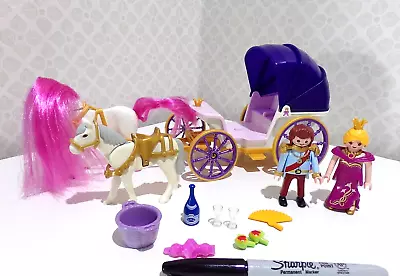 Buy PLAYMOBIL Prince & Princess 6856 Royal Carriage With Figures & Accessories • 10£