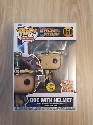 Buy Funko Pop Back To The Future Doc With Helmet GITD #959  • 24.99£