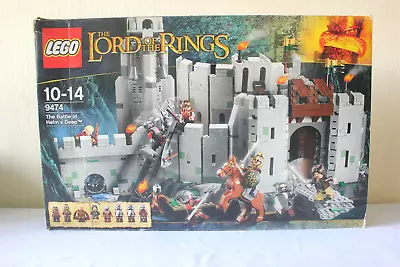 Buy LEGO Lord Of The Rings 9474 The Battle Of Helm's Deep 100% Complete Manuals Box • 259.90£