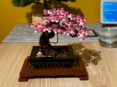 Buy LEGO Creator Expert: Bonsai Tree (10281) With Replacement Pink Flowers • 29.99£
