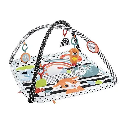 Buy Fisher Price 3 In 1 Music Glow & Grow Gym Infant Activity Play Mat • 38.99£