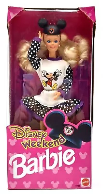 Buy 1993 Disney Weekend Barbie Doll / Disney Exclusive / Mattel 10722, NrfB • 77.27£