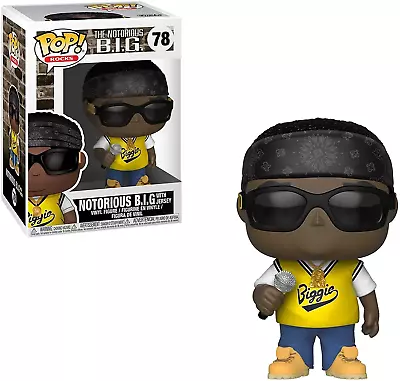 Buy Figurine Vinyl FUNKO POP The Notorious B.I.G. With Jersey #78 • 39.92£