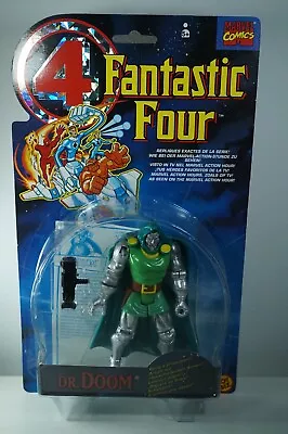 Buy MARVEL COMICS 1994 Vintage TOY BIZ  The Fantastic 4  Dr Doom 5” Action Figure • 49.95£