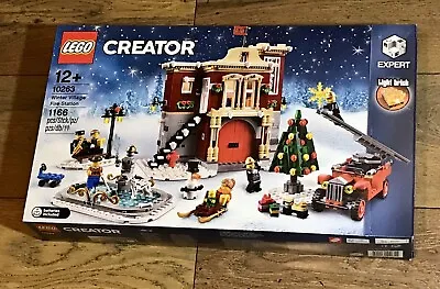 Buy LEGO Creator Expert 10263 Winter Village Fire Station Brand New And Sealed • 110£