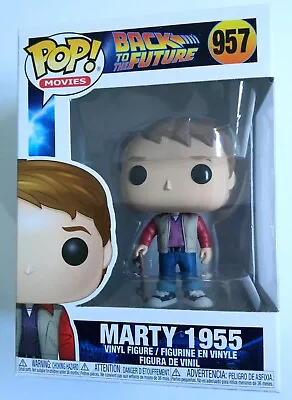 Buy Funko Pop Vinyl Movies Back To The Future MARTY 1955 Figure #957 • 12£