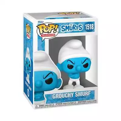 Buy PREORDER #1518 Grouchy Smurf - The Smurfs Funko POP Preorder New In Protector • 24.99£