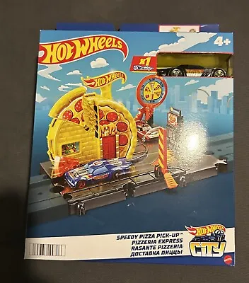Buy Hot Wheels Speedy Pick-Up Track Set Accessory New Item 2023 - With Add Free Car • 12£